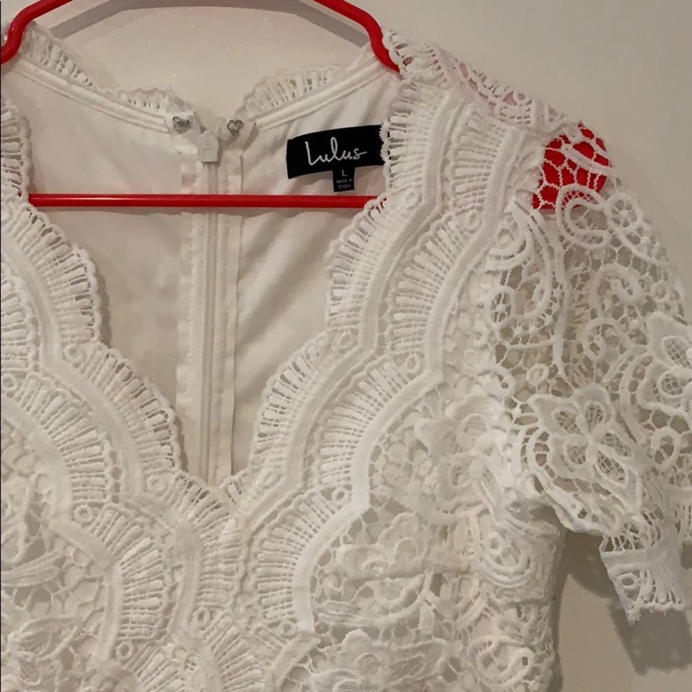 Lulus Lace mini dress